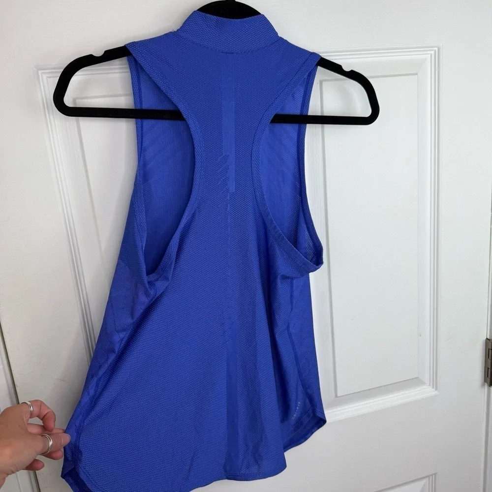 Nike Dri-FIT Royal Blue High Neck Tank
